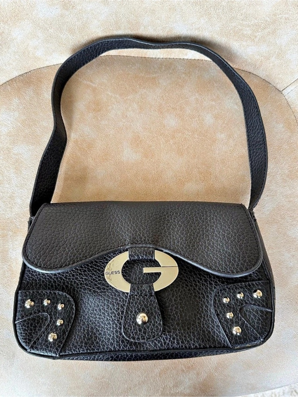 GUESS Black Shoulder Bag